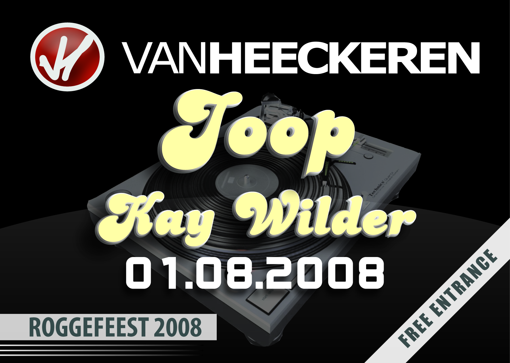 Roggefeest 2008 - Joop Kay Wilder
